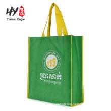 Fancy recycle decorative pp non woven beer wine bag